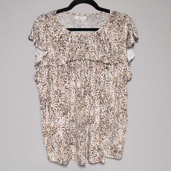Maurices Flutter Sleeve Blouse   - Picture 1 of 5
